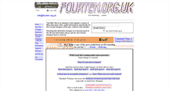 Desktop Screenshot of fourten.org.uk