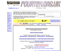Tablet Screenshot of fourten.org.uk